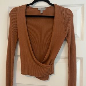 ASOS wrap sweater